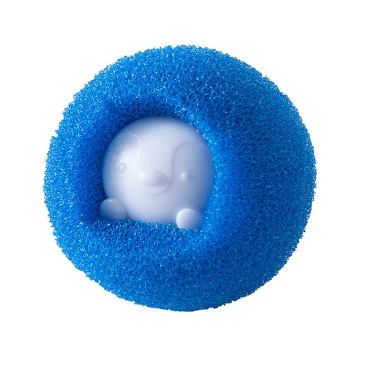 Sponge laundry ball